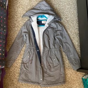 Skies are Blue sherpa lined cargo jacket